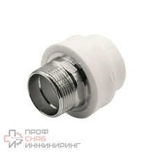 Муфта комбинированная Акватек НР 40х1 1/4" под ключ белый