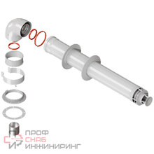 Комплект дымохода ROMMER СТАНДАРТ 60/100 900мм