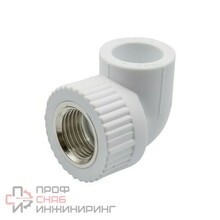 Уголок комбинированный Акватек ВР 20х1/2" белый