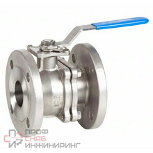 Кран шаровой полнопроходной GENEBRE 2528 11 DN080 PN16, CF8M / CF8M / PTFE + 15% GF, Ф/Ф, рукоятка-рычаг, кв.17мм