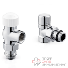 Набор термостатический для радиатора осевой ROYAL THERMO Design 1/2"М30х1,5 (Хром)