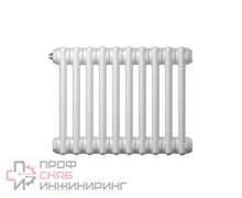 Радиатор труб. Zehnder Charleston 2050, 34 сек.1/2 бок.подк. RAL9016 (кроншт.в компл)