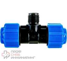 Тройник 20х3/4"х20ЦПЦ ПНД ТПК-АКВА