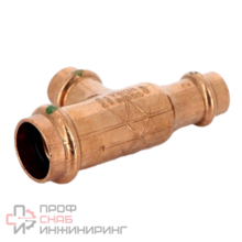 Тройник Profipress c SC-Contur 22x15x15, медь, модель 2418