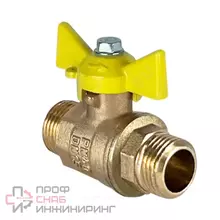 Кран шаровой VALFEX Ду20 Ру40 ручка-бабочка 11Б27фтМ 40 бар