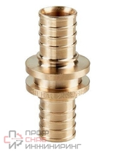 Муфта 25-16, Rehau RAUTITAN PLATINUM, RX, надв.гильза-надв.гильза, бронза