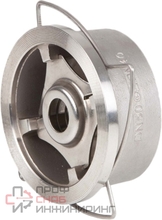 Клапан обратный тарельчатый GENEBRE 2415 07 DN032 PN40, корпус - CF8M, диск - CF8М, М/Ф