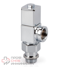 Вентиль SR Rubinetterie осевой, серия Esedra 1/2", ручной регулировки, цвет хром