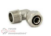 Угол обжимной-Н 20 х 1/2' никелированный Uni-fitt