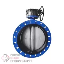 Затвор Benarmo поворот чуг EPDM Ду700 Ру10/16 ред п/эл фл д/чуг 2110RA