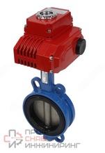 Затвор поворот чуг EPDM Ду200 Ру16 эл/п 230В д/нерж 230В Benarmo 1