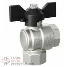 Шаровой кран LD PRIDE Кран угловой шаровой 1'' - 1'' вн/вн бабочка LD