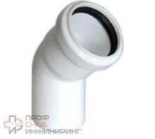 Отвод РосТурПласт ELITE МК МПП 50х67 белый РТП