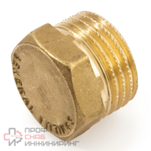 Заглушка 3/4" General Fittings 2600 резьба наружная резьба латунь