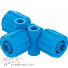 Тройник Festo с накидной гайкой FCK-3-PK-4-KU