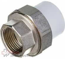 Муфта PPRC американка 32х1 1/4"М 10155132 Valfex