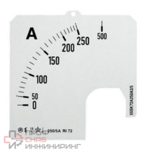 Шкала для амперметра ABB SCL-A5-80/72