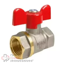 Кран шаровой Valfex лат 11Б27фт1М нк Ду15 Ру40 м/м полн баб