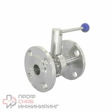 Затвор дисковый фланцевый нержавеющий, AISI304 DN40 (1_1/2")  (CF8)  PN10