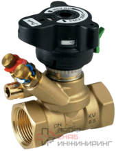 Ручной балансировочный клапан Danfoss MVT Ду20