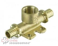 Тройник СП переходной с креплением 16х1/2 г х16 TIM