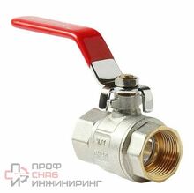 Кран шаровой полнопроходной 3/4, ручка-рычаг, В-В, ProAqua