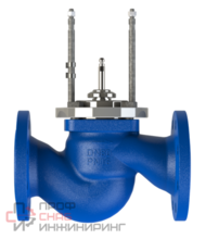 Клапан проходной седельный регулирующий редукционный Теплосила TRV-200-520