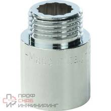 Удлинитель хромированный 1/2X25 STOUT