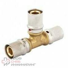 Тройник 32-26-26 Henco P 11 пресс-пресс латунь
