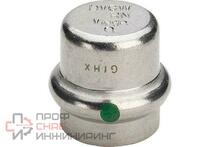 Заглушка Sanpress inox с SC-Contur, нерж.сталь, 22 мм Viega