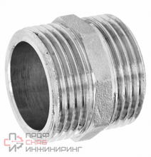 Ниппель двойной Баз 3/4 НД20 никель