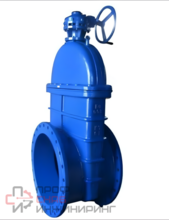 Задвижка чугун аналог МЗВ Ду800 Ру10/16 120C с редуктором гайка 30ч539р RMCX