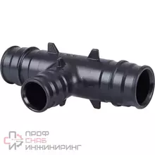 Тройник PE-X PPSU радиальный Дн40х25х32 Q&E Uponor