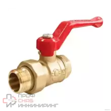 Кран шаровой VALFEX латунь 11Б27фт1М OPTI Ду15 Ру25 м/амер полн рыч VF.225.L0R1.012