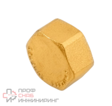 Заглушка General Fittings 2600 резьба вн 1/2" латунь