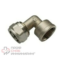 Угольник обжимной c В.Р. AQUALINK 20х3/4"