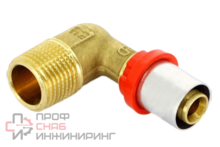 Уголок Tiemme пресс 32 х 1' наружная резьба