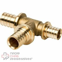 Тройник, 25, 16, 25, бронза (RX) Rehau