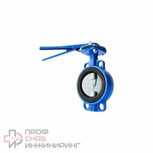 Затвор дисковый межфланцевый чугунный, DN50 (2")  PN16