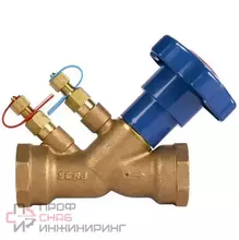Клапан балансировочный VIR 9505, DN015, PN25, корпус - бронза CB491K, ВР/ВР