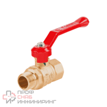Кран шаровой ГАЛЛОП DN-15 СТАНДАРТ 221 рычаг ВхН никель PN40