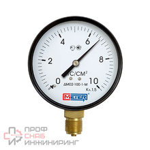 Манометр Meter ДМ 02-100-1-G Р=0..10 бар G1/2 кл.1,5