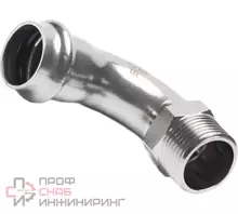 Угольник-переходник ВПр-НР, 22хG3/4, из нержавеющей стали SUS 304