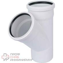 Тройник, 87°, 90, 90, PP (полипропилен)  max flow Rehau