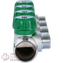 Коллектор регулирующий Stout SMB-6850-011204 1, 4 отвода 1/2