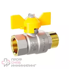 Шаровой кран LD Pride 47.20.В-Н.Б GAS с биркой