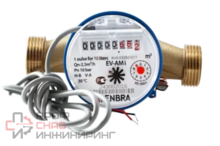Счётчик учёта холодной воды ENBRA EV-AMi L110 D15 B, с импульсным выходом, без сгонов