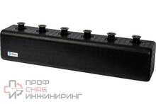 Стальной распределительный коллектор Stout SDG 3 отопительных контура с гидравлическим разделителем DN 25