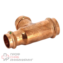 Тройник Profipress c SC-Contur 28x22x22, медь, модель 2418
