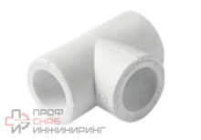 Тройник Pro Aqua PPR, БЕЛЫЙ, Ду50 (к9359)